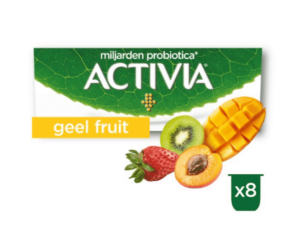 Activia Yoghurt Aardbei-Abrikoos-Kiwi-Mango Hopr online supermarkt