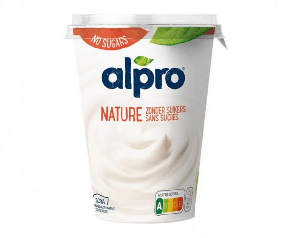 Alpro soya yoghurt Natuur ongezoet Hopr online supermarkt