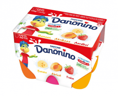 Danonino Verse Kaas Mini Aardbei-Perzik-Banaan Hopr online supermarkt