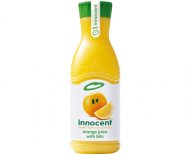innocent orange juice with bits Hopr online supermarkt