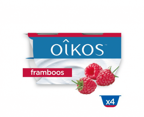 Oikos Yoghurt op Griekse Wijze Framboos Hopr online supermarkt