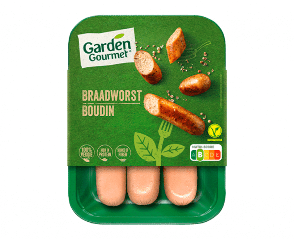 Garden Gourmet Vegetarische Braadworst x3 Hopr online supermarkt