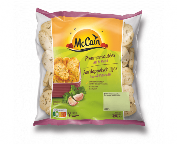 McCain Aardappelschijfjes Look Peterselie 400g Hopr online supermarkt