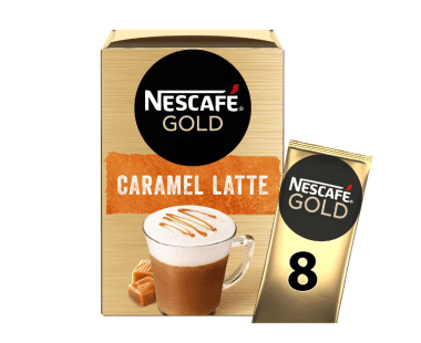 NESCAFÉ Koffie CARAMEL LATTE Zakjes 136g Hopr online supermarkt