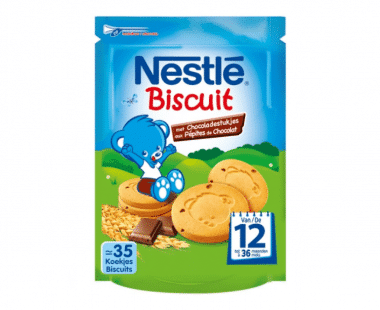 Nestlé Biscuit Chocoladestukjes Baby 12 Maanden 150g Hopr online supermarkt
