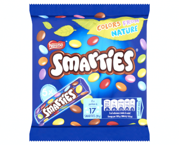 SMARTIES Chocolade Bonbons 5x Hopr online supermarkt