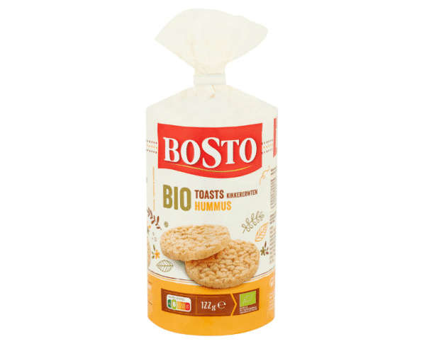 Bosto Bio Toast Hummus 12x122g Hopr online supermarkt