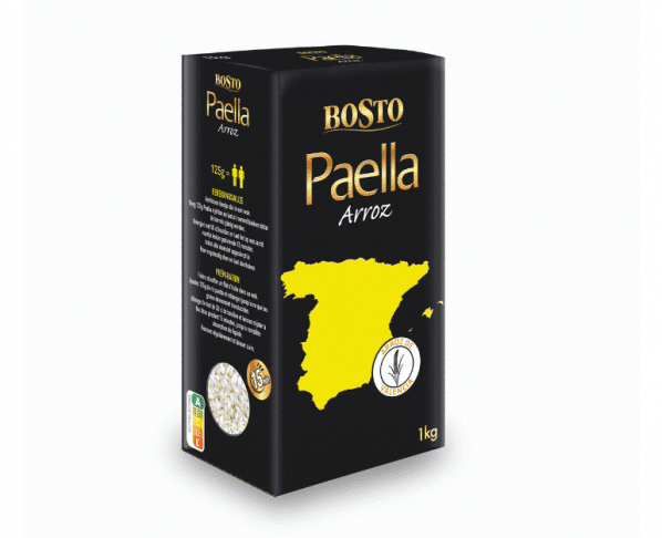 Bosto Premium Paella rijst Arroz 1kg Hopr online supermarkt