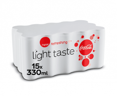 COCA-COLA LIGHT 15x33cl Hopr online supermarkt