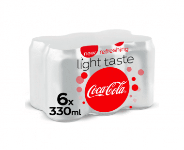COCA-COLA LIGHT 6x33cl Hopr online supermarkt
