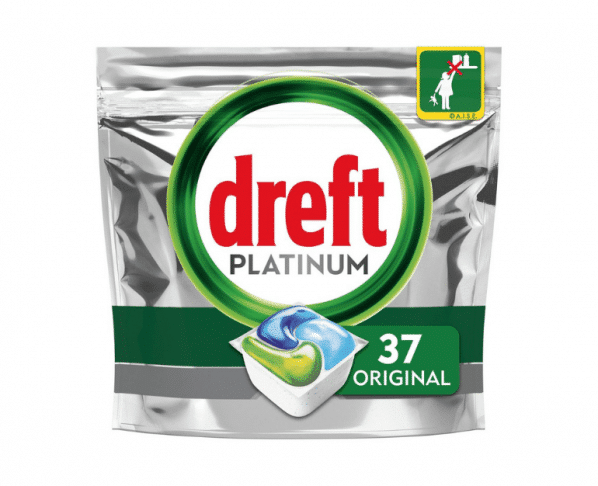 Dreft Platinum All-in one Regular vaatwascapsules 37 stuks Hopr online supermarkt