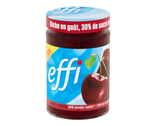 Effi konfituur Kers 350ml Hopr online supermarkt