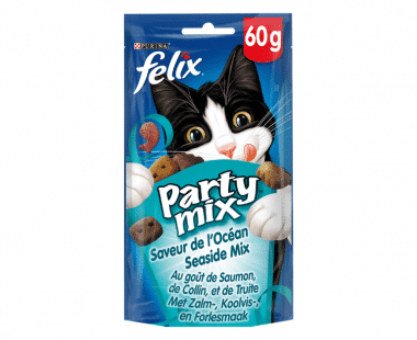Felix Party Mix Kat Seaside Kattensnack 60g Hopr online supermarkt