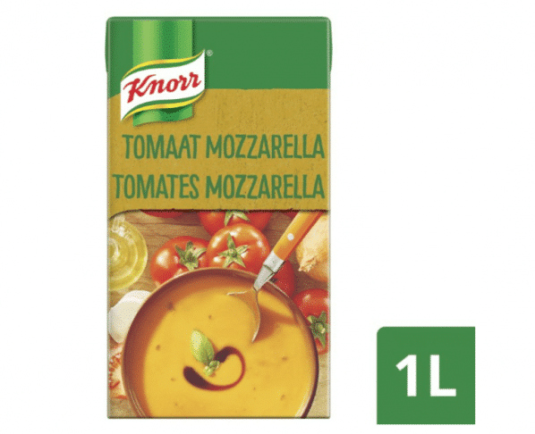 Knorr Classics Tetra Soep Tomaat en mozzarella met balsamico 1L Hopr online supermarkt