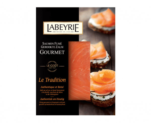 Labeyrie gerookte zalm Le Tradition 75g Hopr online supermarkt