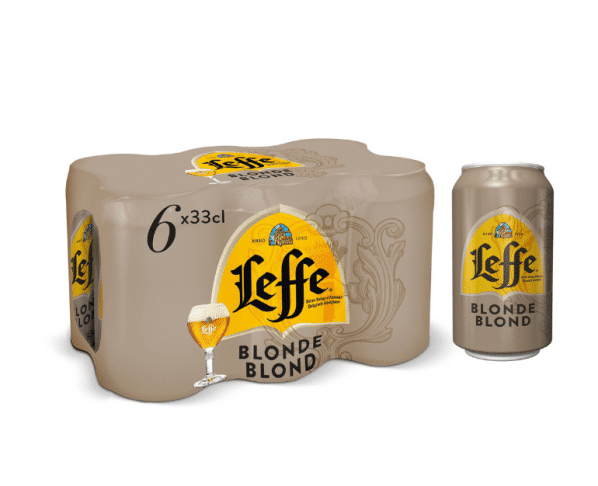 Leffe Blond blik 6X33cl Hopr online supermarkt