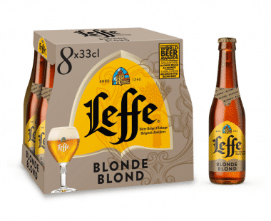 Leffe Blond fles 8x33cl Hopr online supermarkt