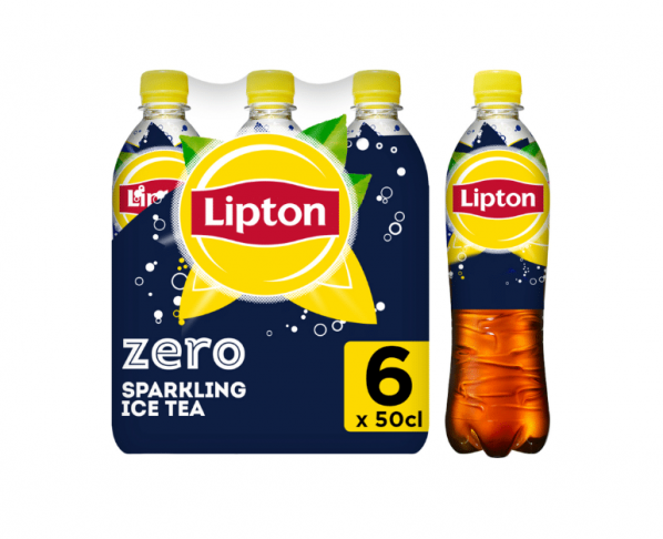 Lipton Ice Tea Bruisend Ice Tea ZERO sugar 6x50cl Hopr online supermarkt