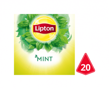 Lipton Pyramides Kruidenthee Munt 20 theezakjes Hopr online supermarkt