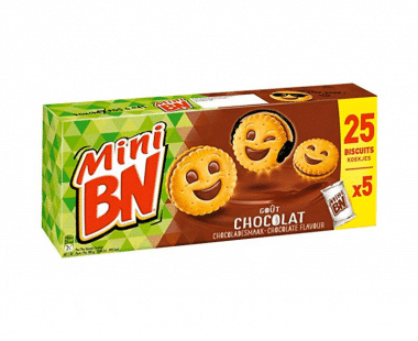 Mini BN chocoladesmaak 5x5stuks Hopr online supermarkt