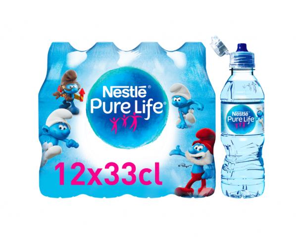Nestlé PureLife Bronwater 12x33cl Hopr online supermarkt