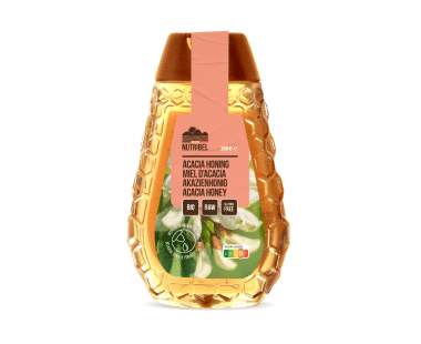 Nutridia Acacia honing bio 350g Hopr online supermarkt