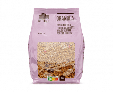 Nutridia Granola bosvruchten bio 300g Hopr online supermarkt