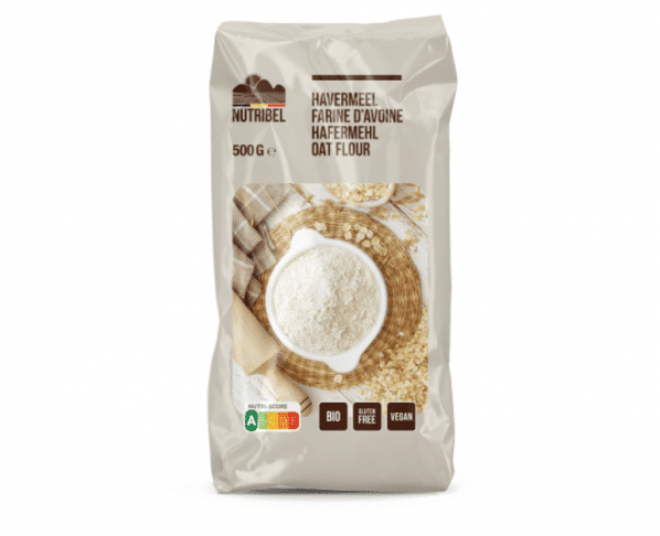 Nutridia Havermeel bio & glutenvrij 500g Hopr online supermarkt