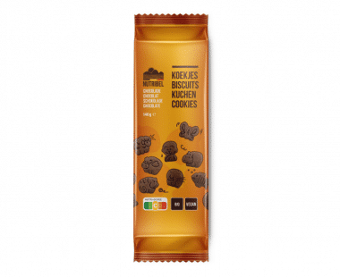 Nutridia Kinderkoekjes chocolade bio 150g Hopr online supermarkt