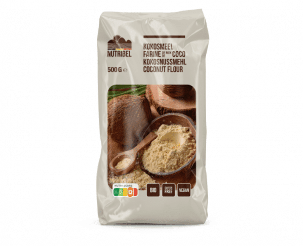 Nutridia Kokosmeel bio & glutenvrij 500g Hopr online supermarkt