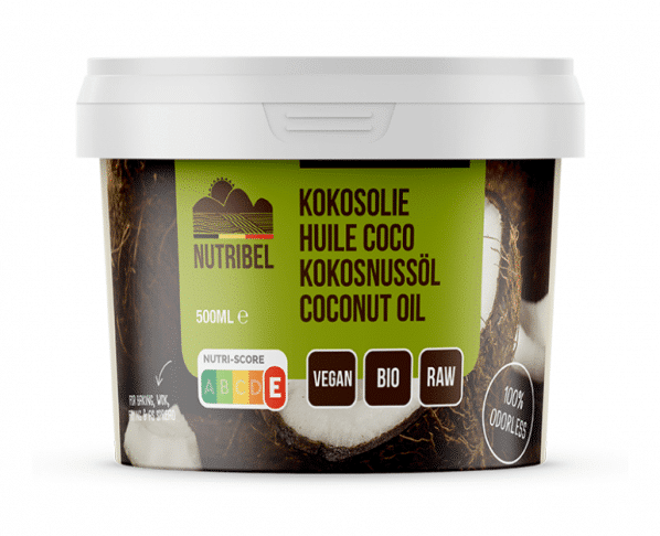 Nutridia Kokosolie geurloos bio 500ml Hopr online supermarkt