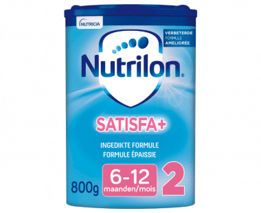 Nutrilon Satisfa+ 2 ingedikte Opvolgmelk Baby 6-12 maanden Flesvoeding 800g Hopr online supermarkt