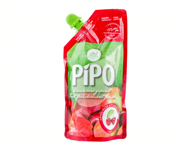PIPO Appelsap mini pouch 200ml Hopr online supermarkt