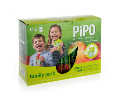 PIPO Familypack 10x Appel 200ml Hopr online supermarkt