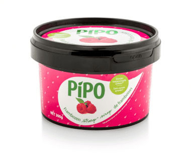 PIPO Frambozen stroop 300g Hopr online supermarkt