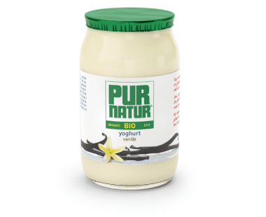 Pur Natur volle yoghurt vanille 150g Hopr online supermarkt