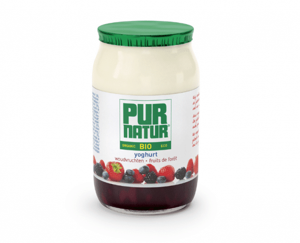 Pur Natur volle yoghurt woudvruchten 150g Hopr online supermarkt
