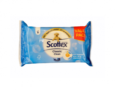 Scottex classic clean vochtig toilet WC papier Hopr online supermarkt