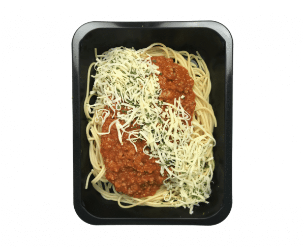 Spaghetti Bolognese (met geraspte kaas) 550g Hopr online supermarkt