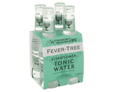 Fever-Tree Elderflower Tonic 4x200ml Hopr online supermarkt