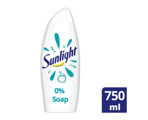 Sunlight 0% Zeep Douche&Bad 750ml Hopr online supermarkt